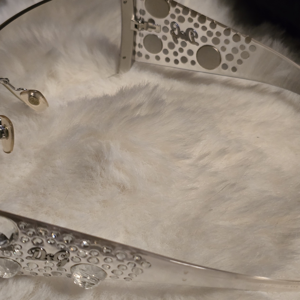 Dolce & Gabbana Silver Crystal Embellished Sunglasses - Picture 7 of 7